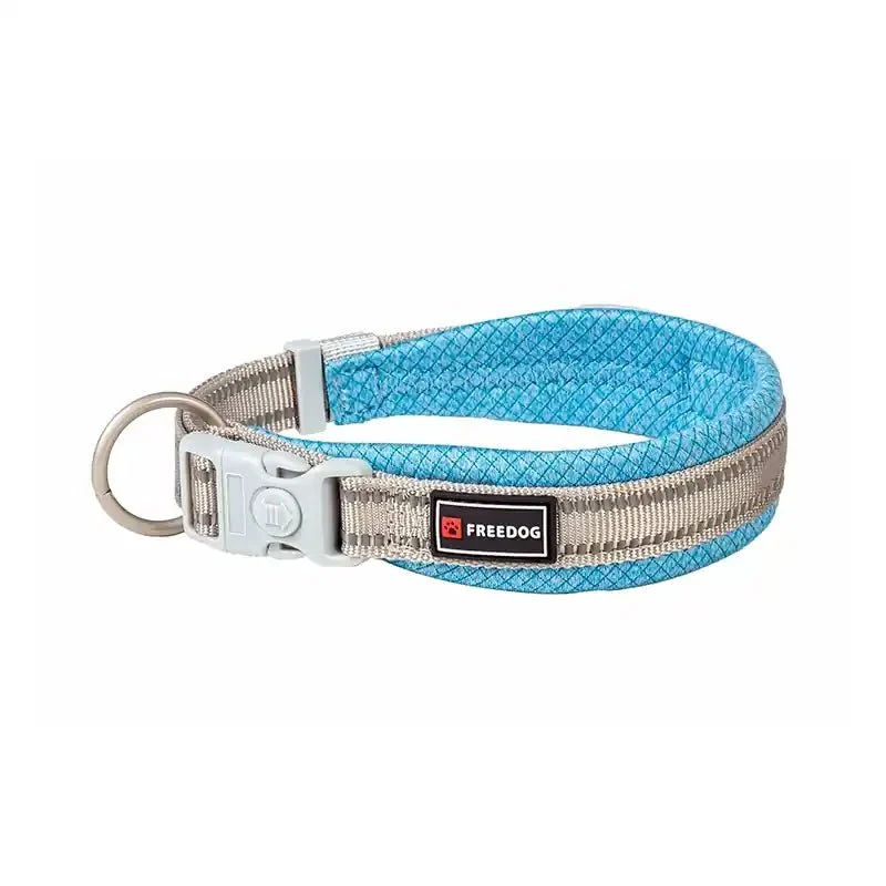 Freedog Shiva Halsband Verstellbar Himmelblau 35-60cm