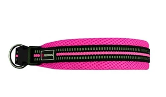 Freedog Soft Sport Collar Acolchado Rosa 15mm 35-50cm