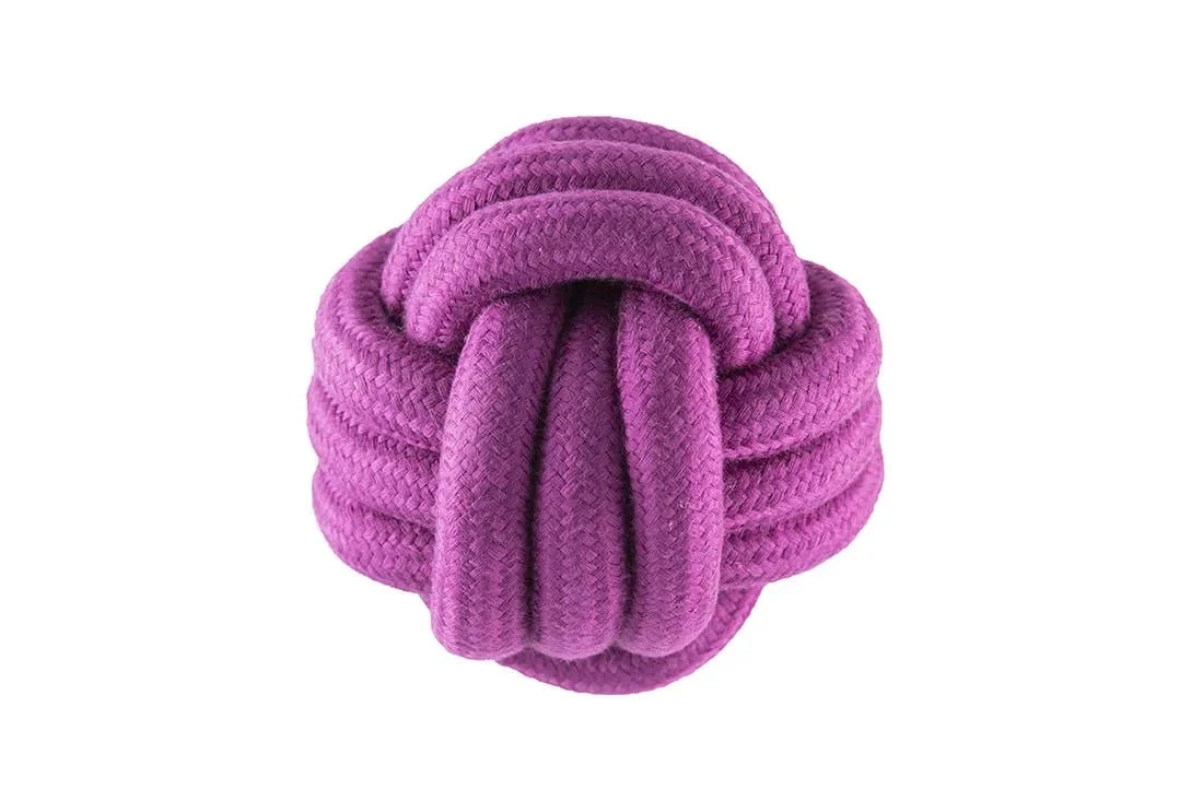 Freedog Strong Nudo Pelota de Cuerda Granate 13cm