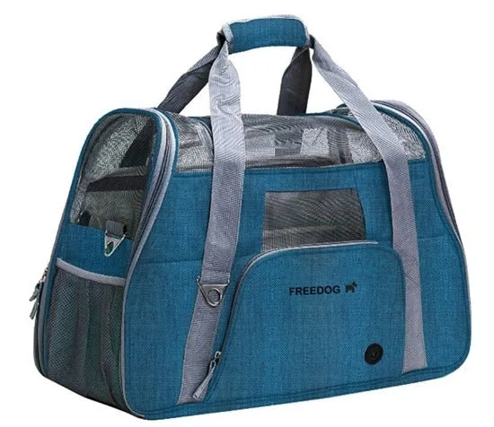 Freedog Transportín Crossworld Azul 1 ud