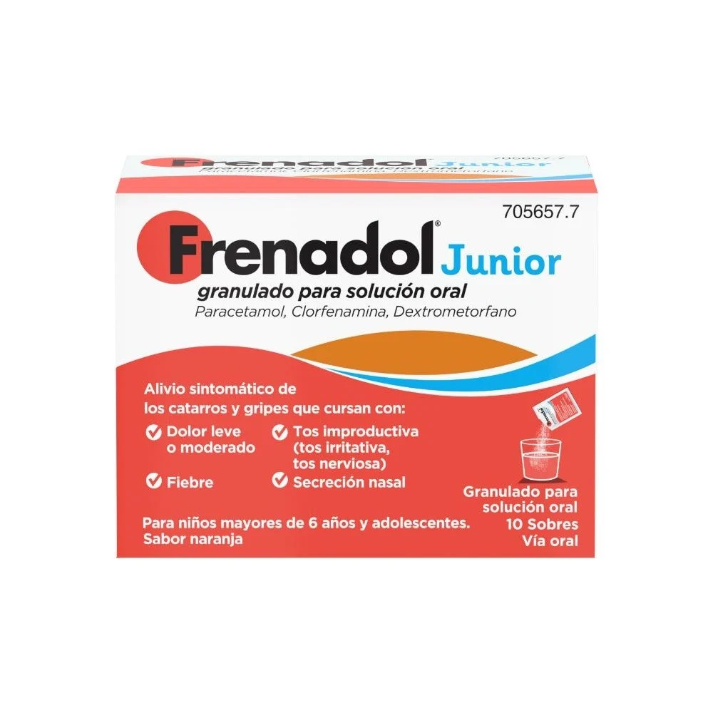 FRENADOL Junior 10 Umschläge