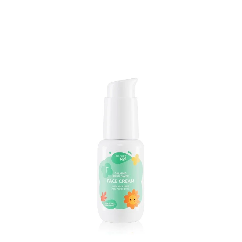 Freshly Cosmetics Beruhigende Sonnenblumen-Gesichtscreme, 50 ml