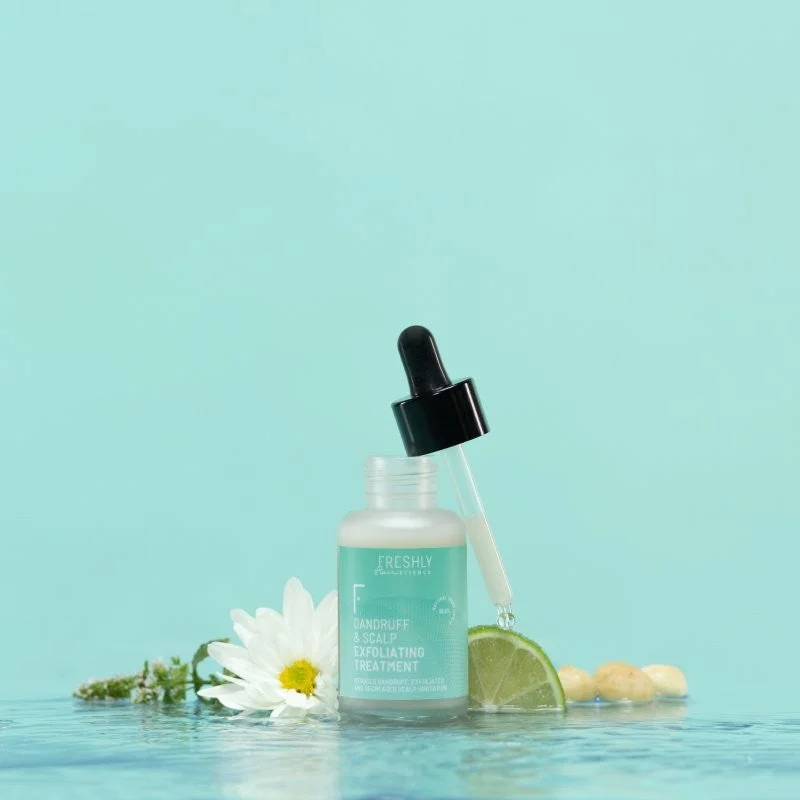 Freshly Cosmetics – Peeling-Behandlung gegen Schuppen und Kopfhaut, 50 ml