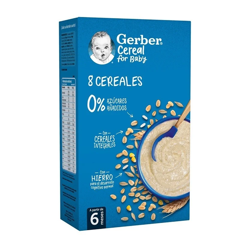 GERBER Porridges 8 Getreide +6 Monate 475g
