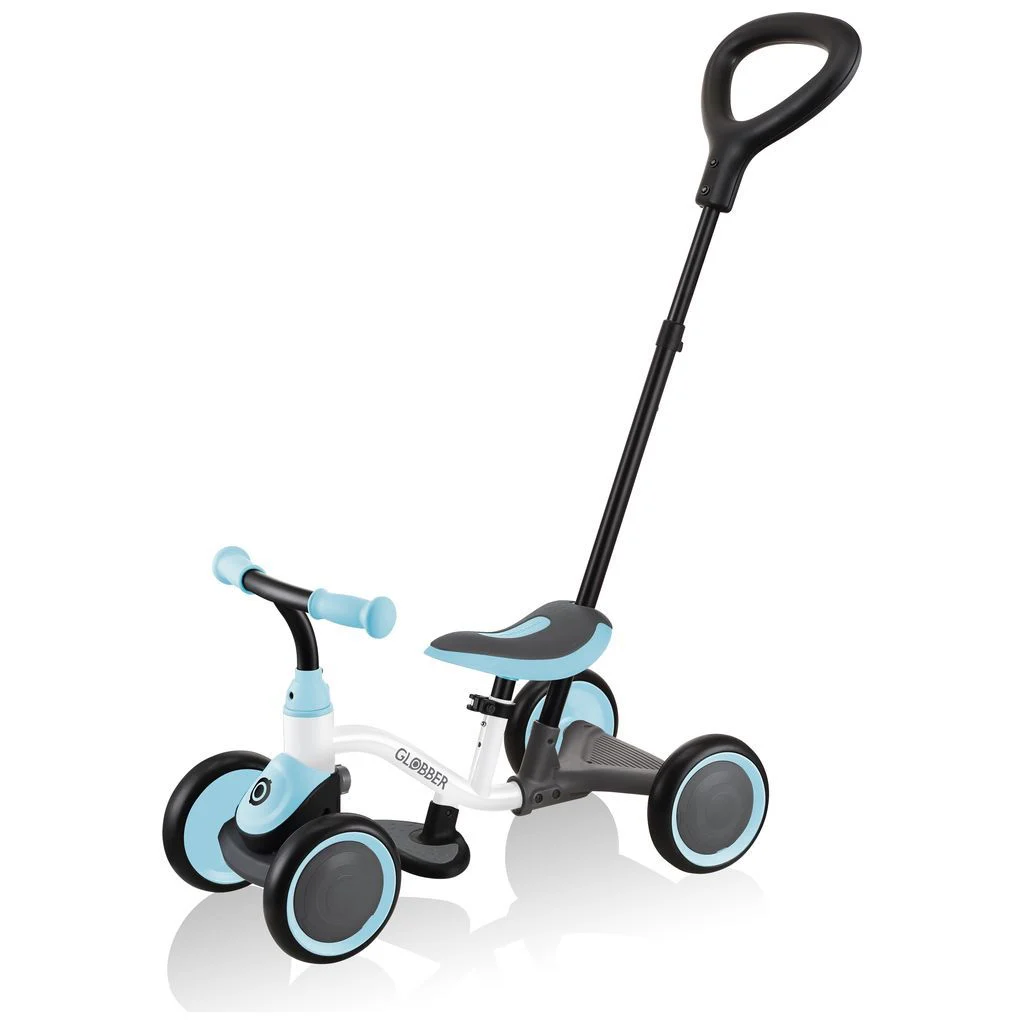 GlobberLearning Bike 3in1 white pastel blue