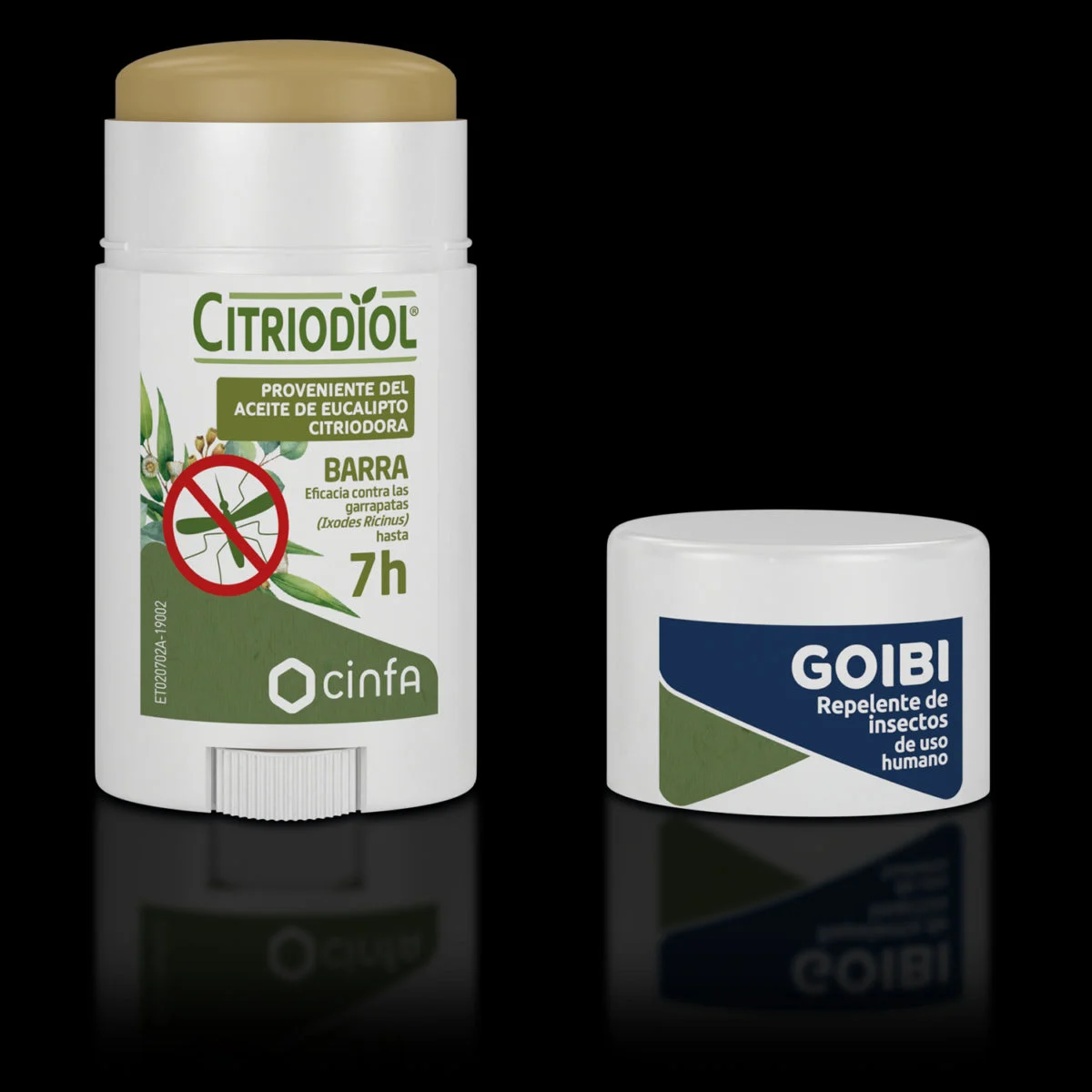 GOIBI Anti-Mücken Citriodiol-Riegel 50ml