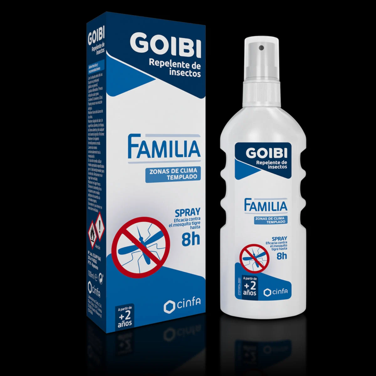 GOIBI Anti-Mücken-Familienspray 100ml