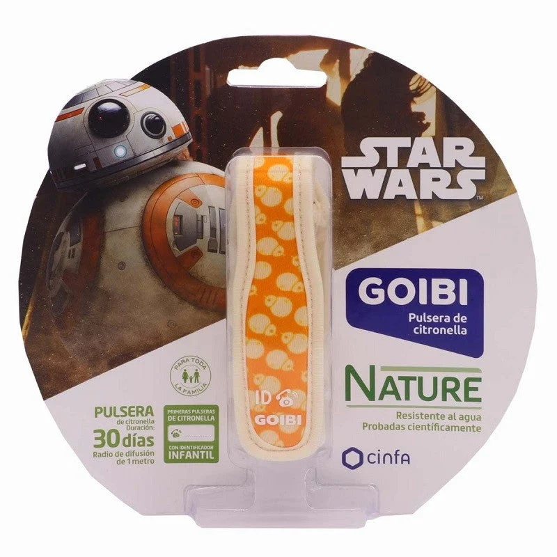 GOIBI Nature Star Wars Citronella-Armband BB8 Orange