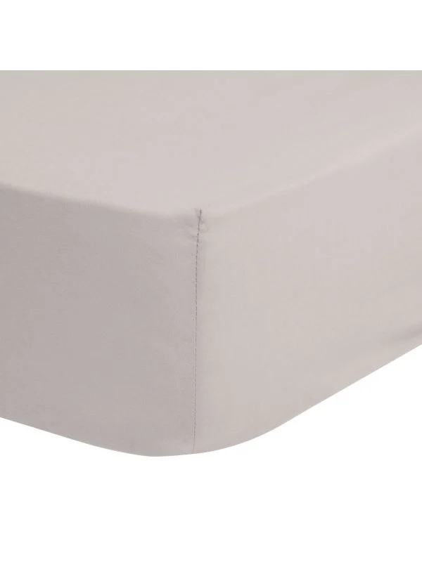 Good Morning Cotton Spannbettlaken - 90 x 200 cm - Hellbeige