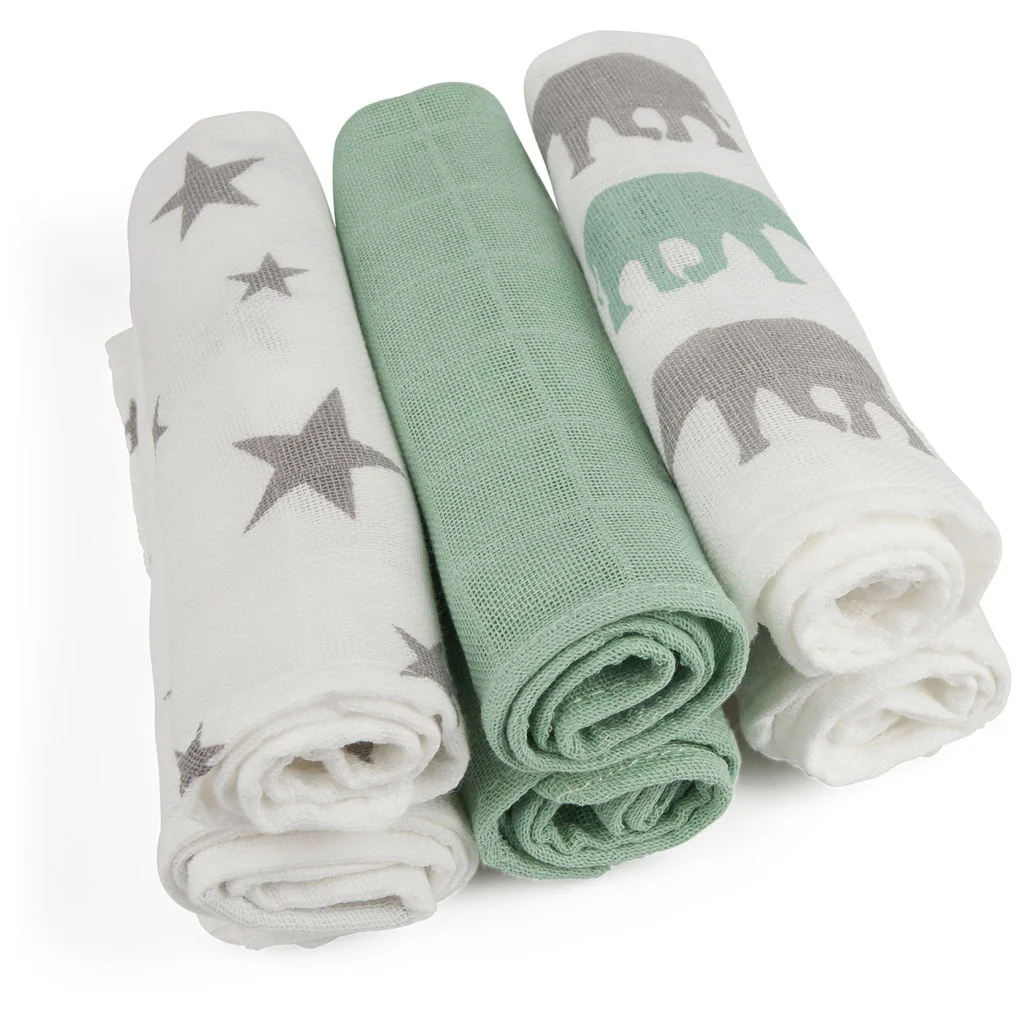 Grünspecht6er Pack Pflegetücher mint/blau