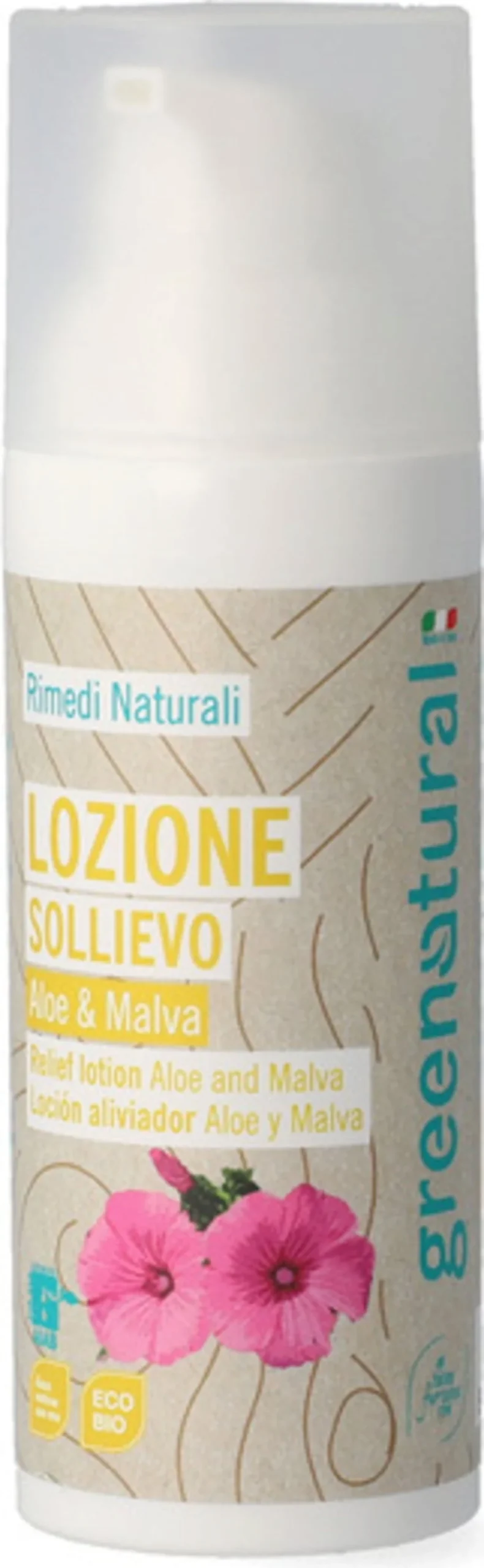 greenatural Entlastende Lotion Aloe & Malve, 50 ml