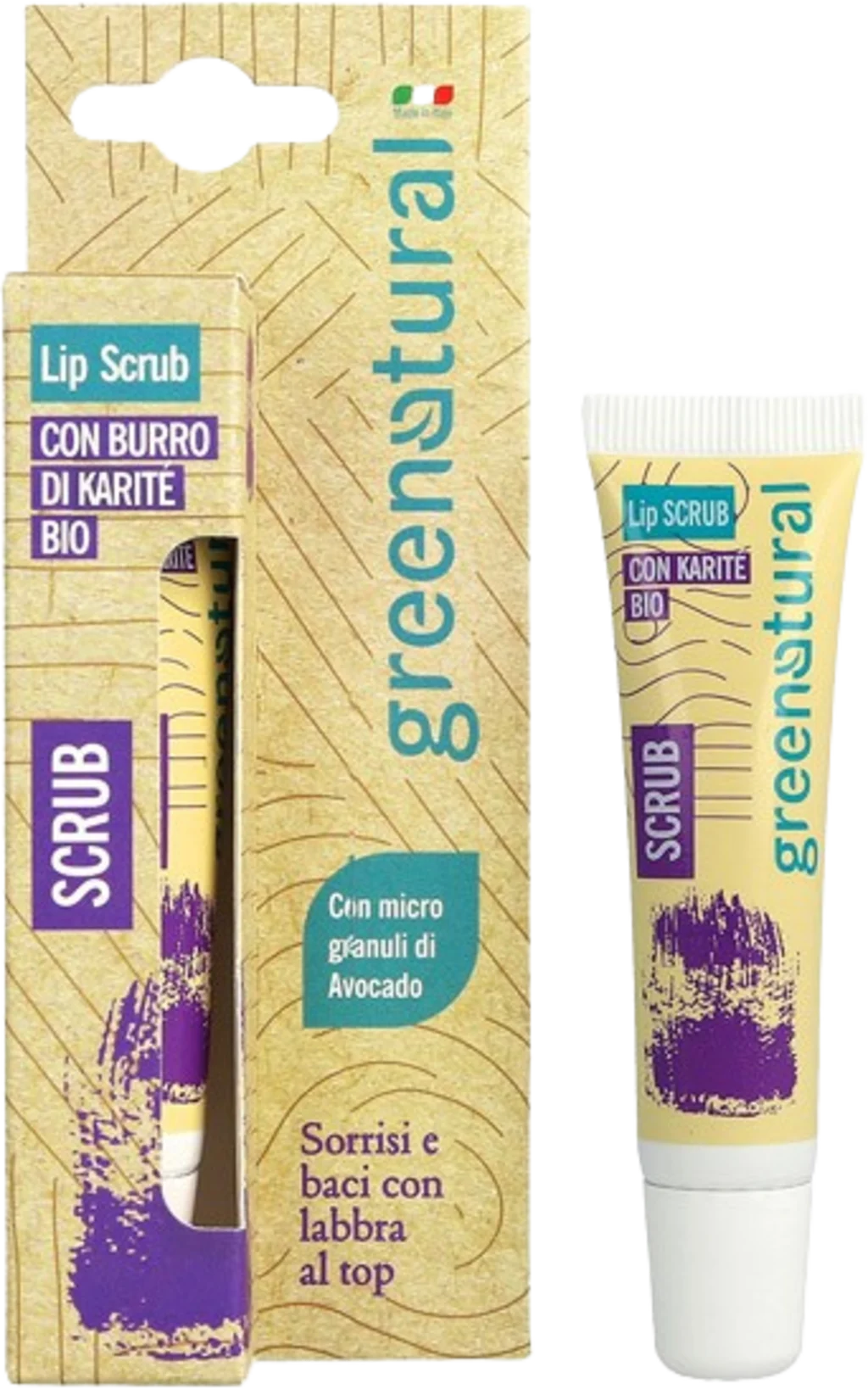 greenatural Lippenpeeling, 15 ml