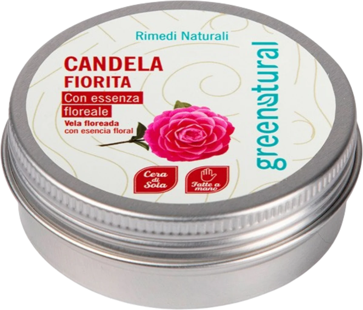 greenatural Sojakerze Blüten