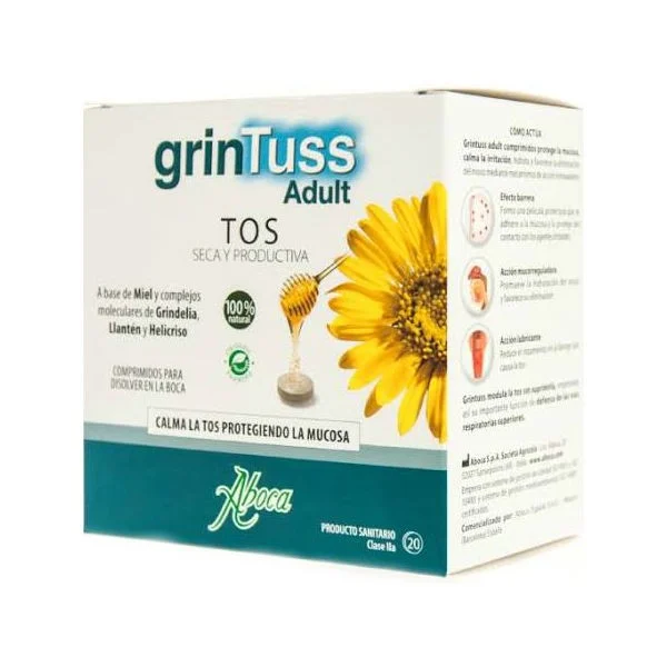 Grintuss Erwachsene 20 Tabletten ABOCA