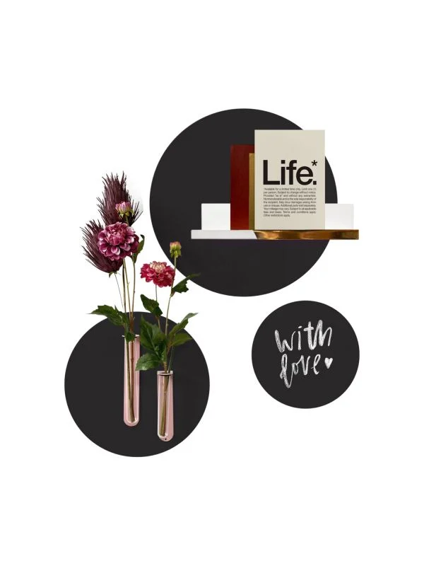 Groovy Magnets Kreis Kreidetafel Magnetaufkleber – 3 Stück