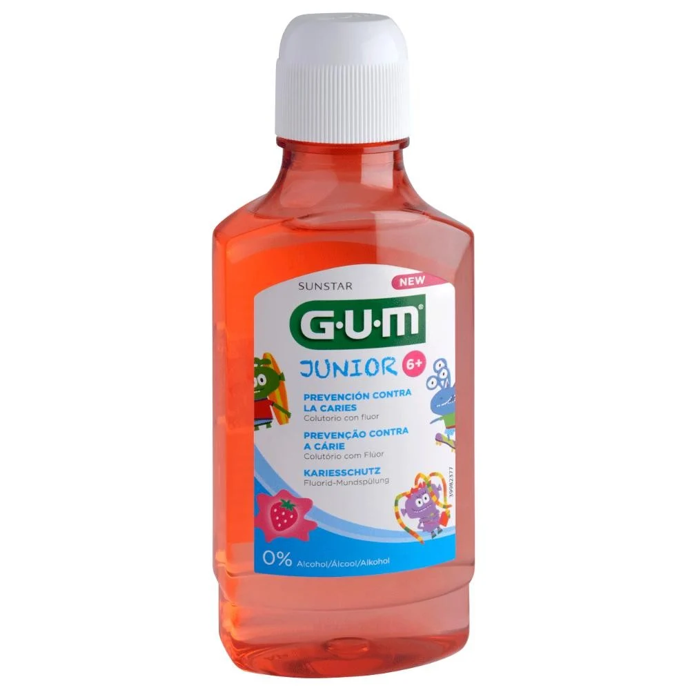 Gum Junior Colutorio 300 ml Fresa