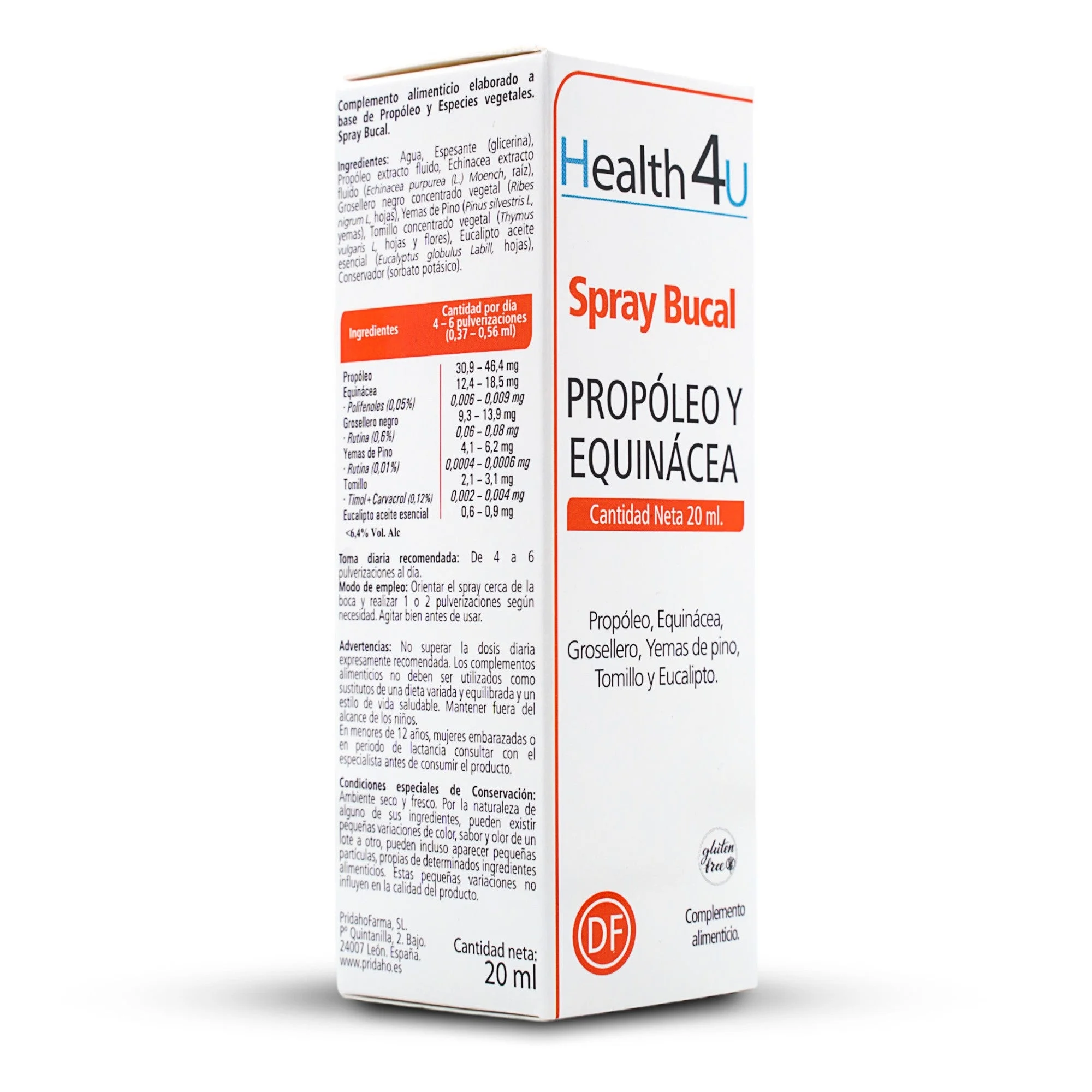 H4U Propolis und Echinacea Mundspray 20 ml