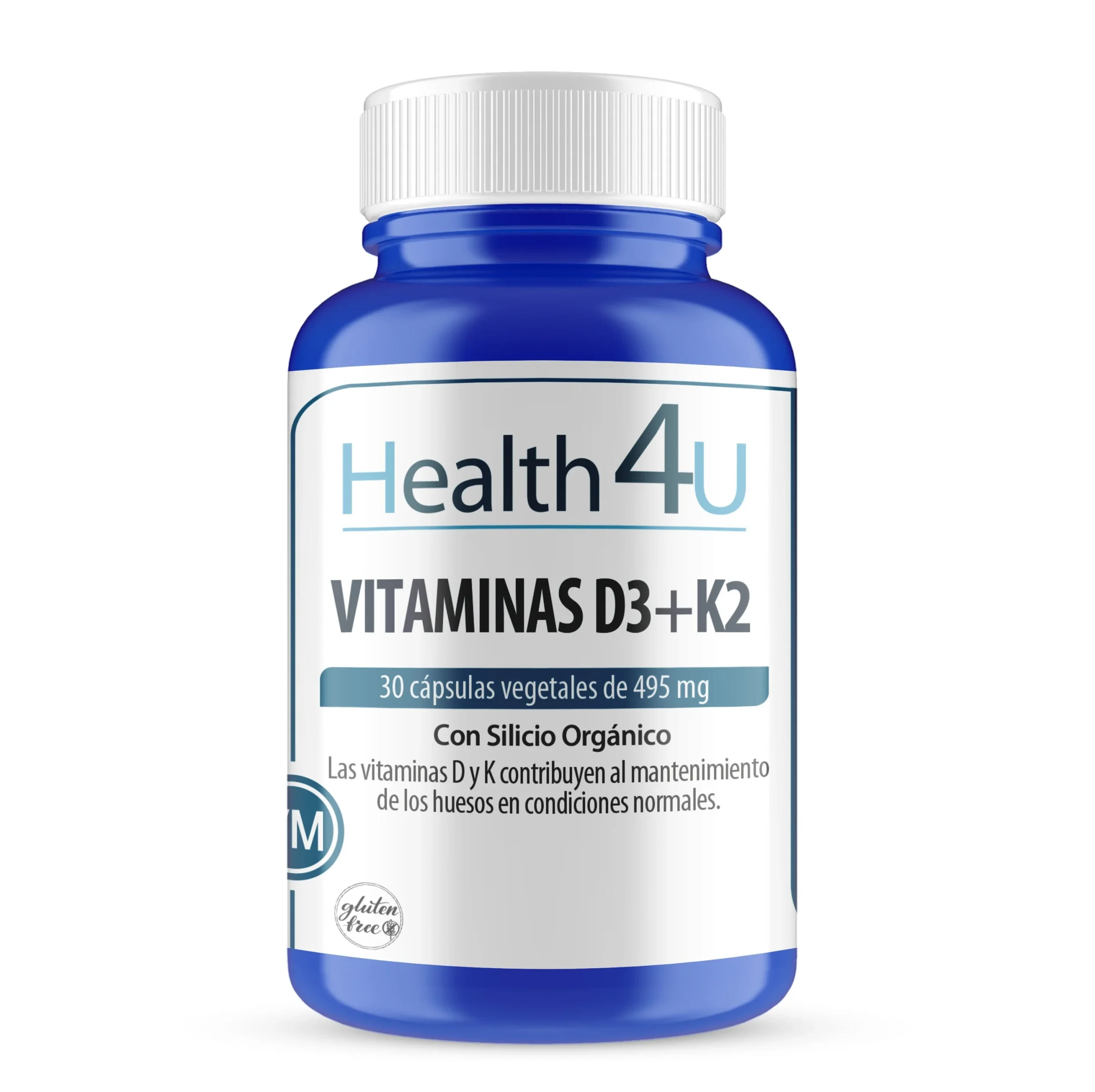 H4U Vitamin D3 + K2 30 Gemüsekapseln