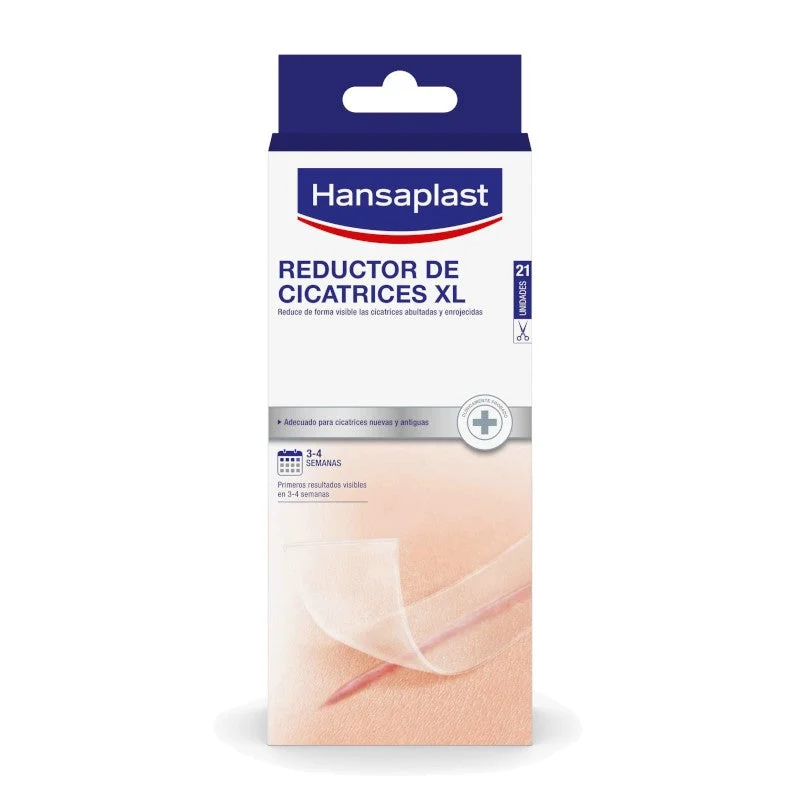 HANSAPLAST Narbenreduzierer XL 21 Wundauflagen 146x30mm