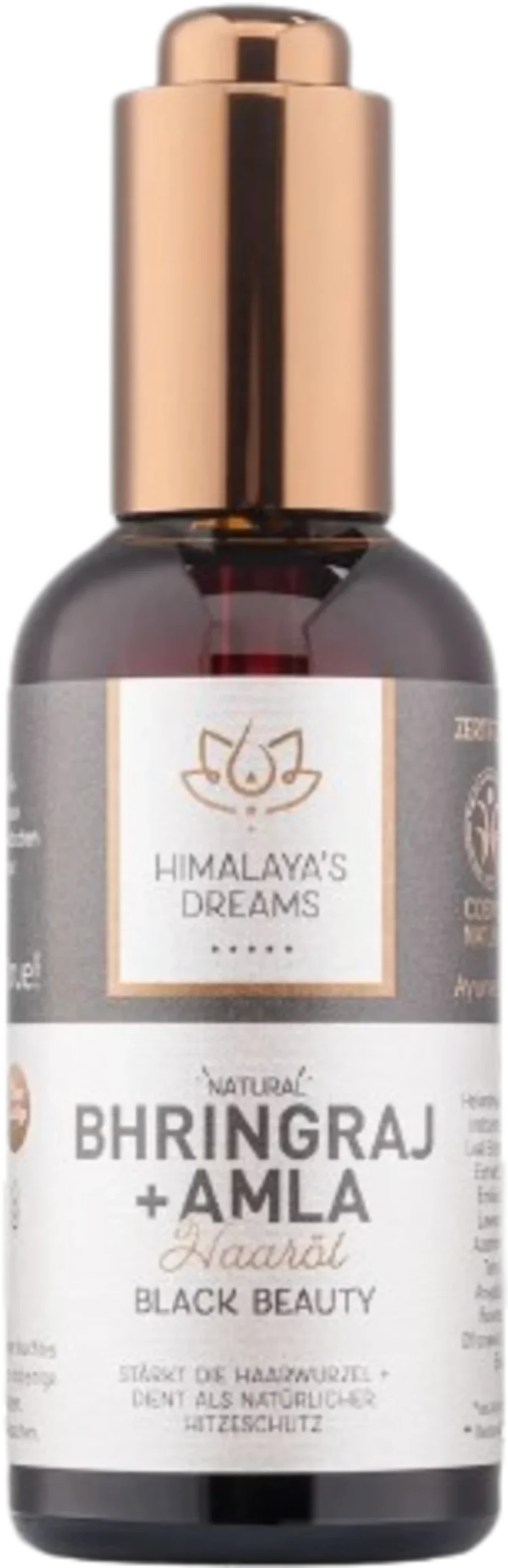 Himalaya's Dreams Bhringraj & Amla Haaröl BLACK BEAUTY, 100 ml