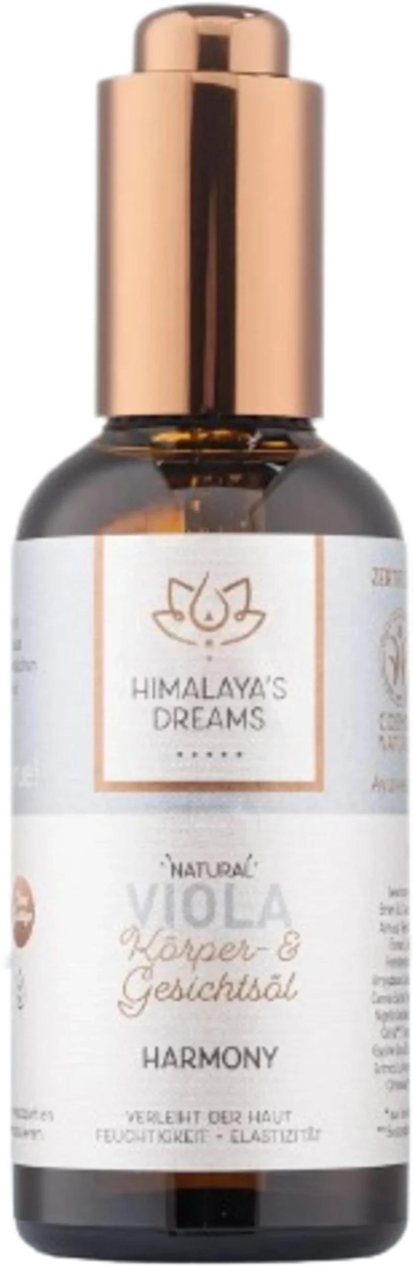 Himalaya's Dreams Viola Körper- und Gesichtsöl HARMONY, 100 ml