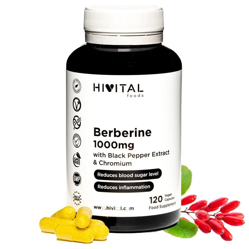 Hivital Berberin 1000 mg 120 Kapseln