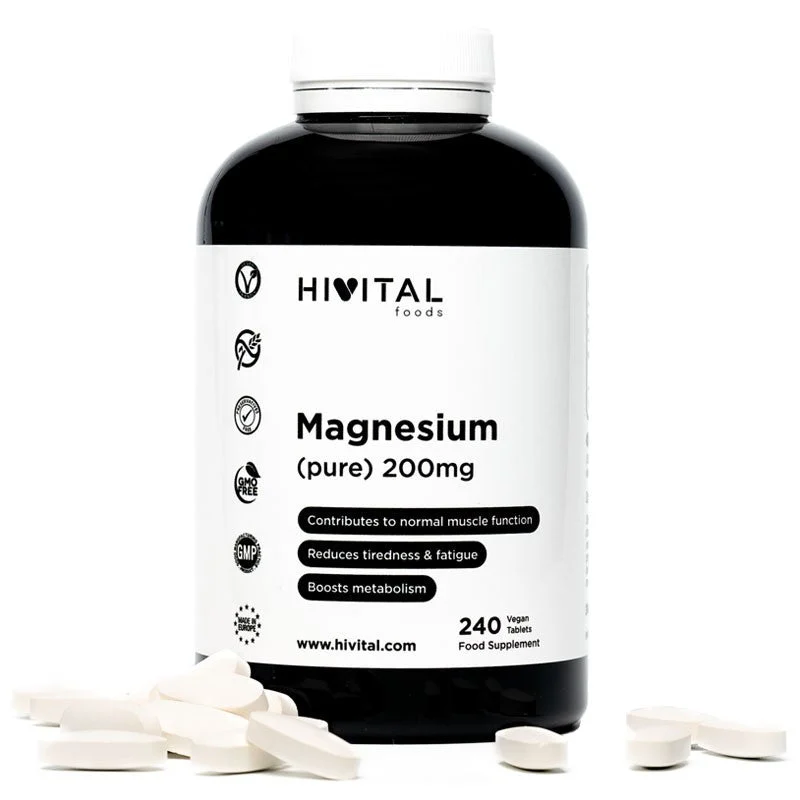 Hivital Magnesium 200 mg Magnesiumcitrat 240 Kapseln