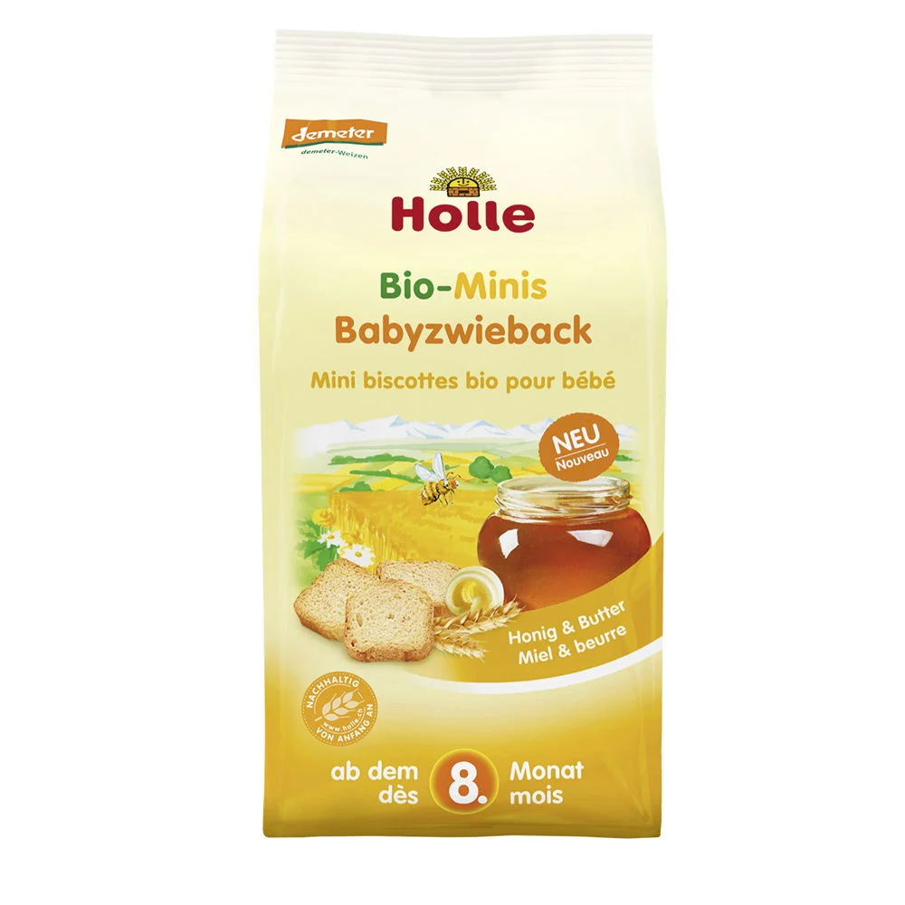 HolleBio Mini Babyzwieback