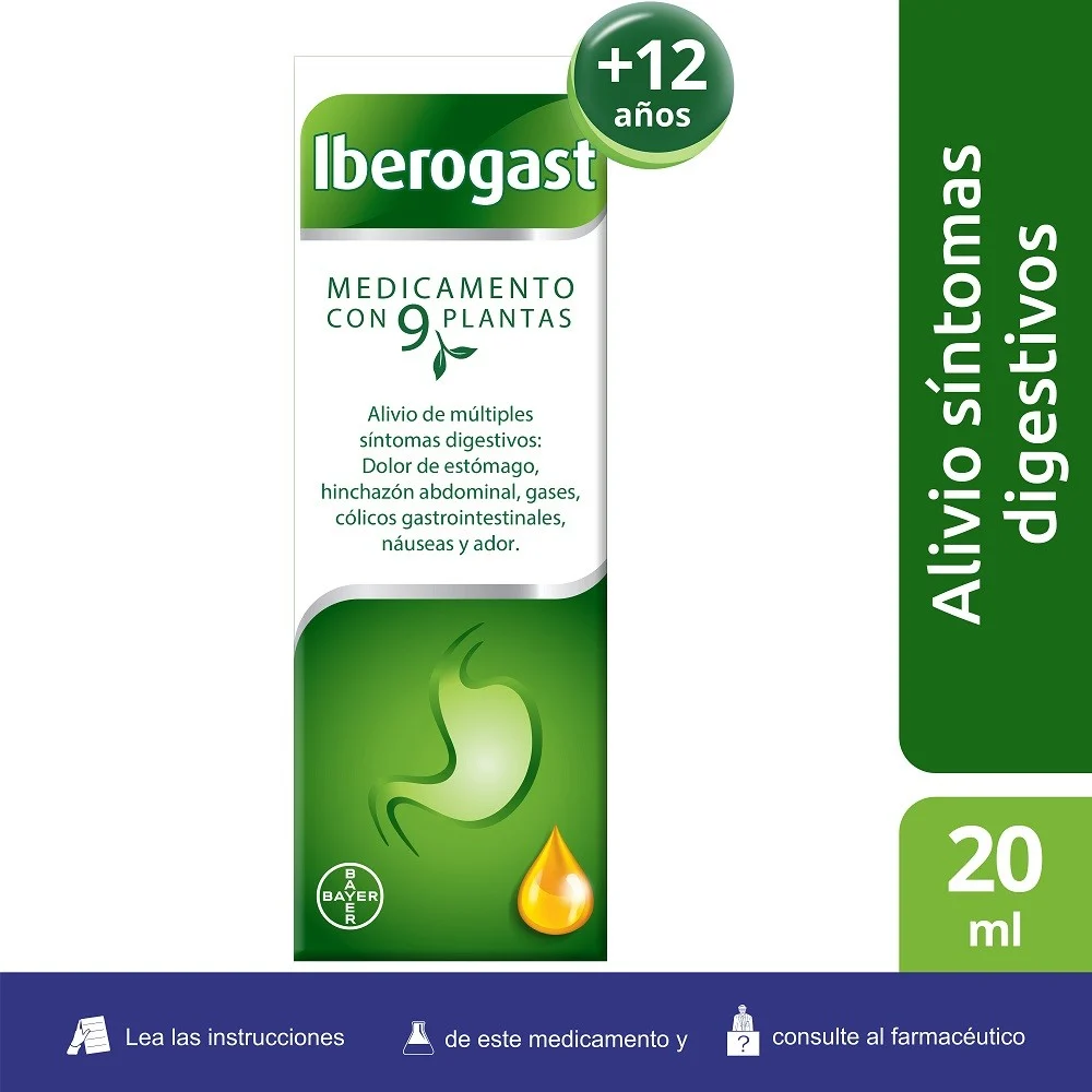IBEROGAST Orale Tropfen Lösung 20ml