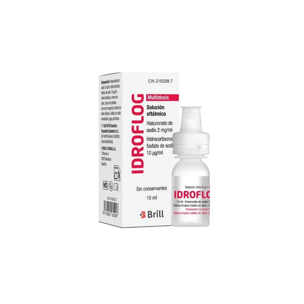 IDROFLOG Einzeldosis-Augentropfen 15x0,5ml