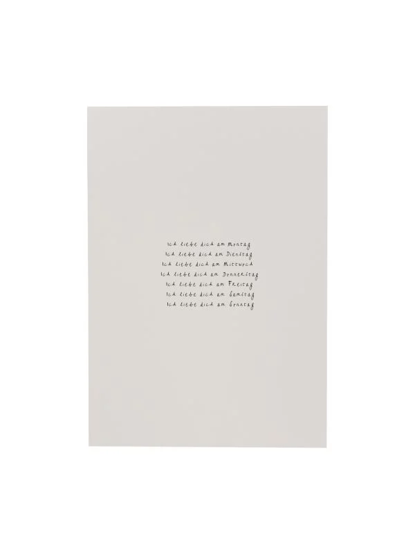 Ikpakjein Poster A4 - Ich liebe dich am…