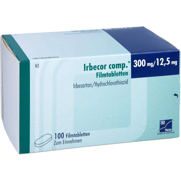 Irbecor comp. 300 mg / 12,5 mg Filmtabletten, 100 St