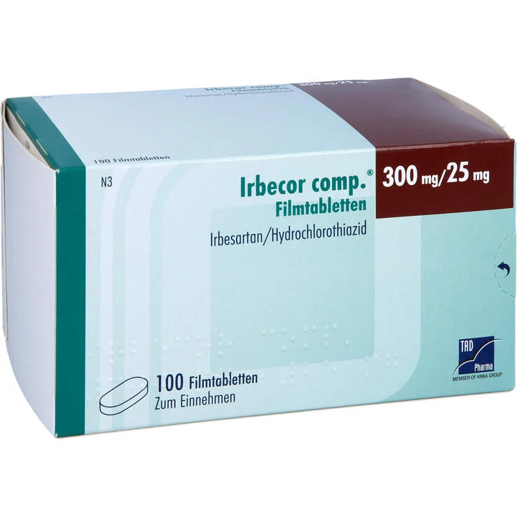 Irbecor comp. 300 mg / 25 mg Filmtabletten, 100 St