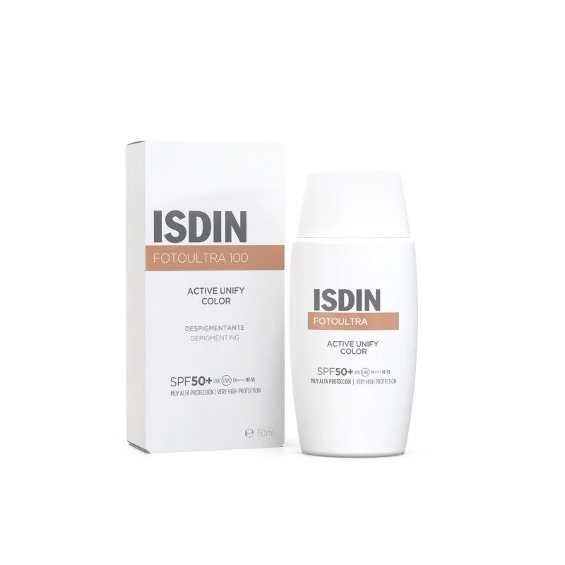 ISDIN Fotoultra 100 Active Unify Farbdepigmentierung (SPF50+) 50ml