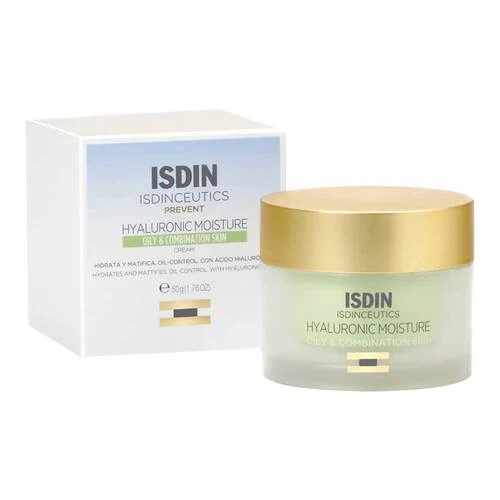 ISDIN Isdinceutics Hyaluron Moisture für fettige Haut und Mischhaut Creme, 50 g