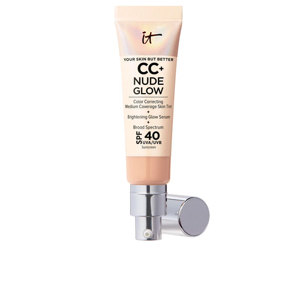 It Cosmetics Cc+ Nude Glow Foundation + Glow Serum Spf 40 Fair Ivory 32ml