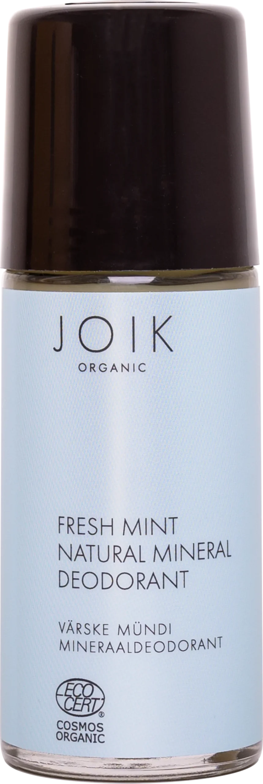 JOIK Organic Fresh Mint Natural Mineral Deodorant, 50 ml