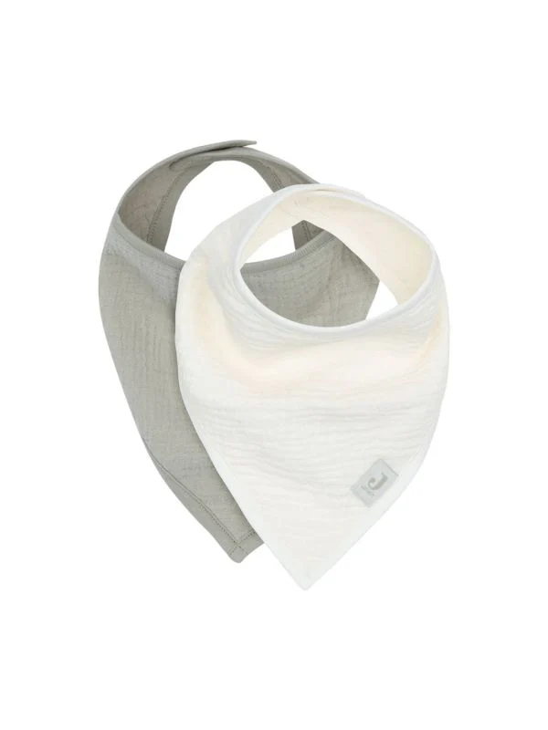 Jollein Hydrophiles Bandana Lätzchen - Olive Green/Oatmeal - 2 Stück