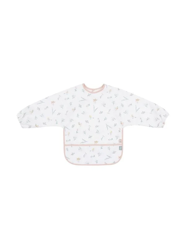 Jollein Lätzchen mit Ärmeln Waterproof - Lovely Birds