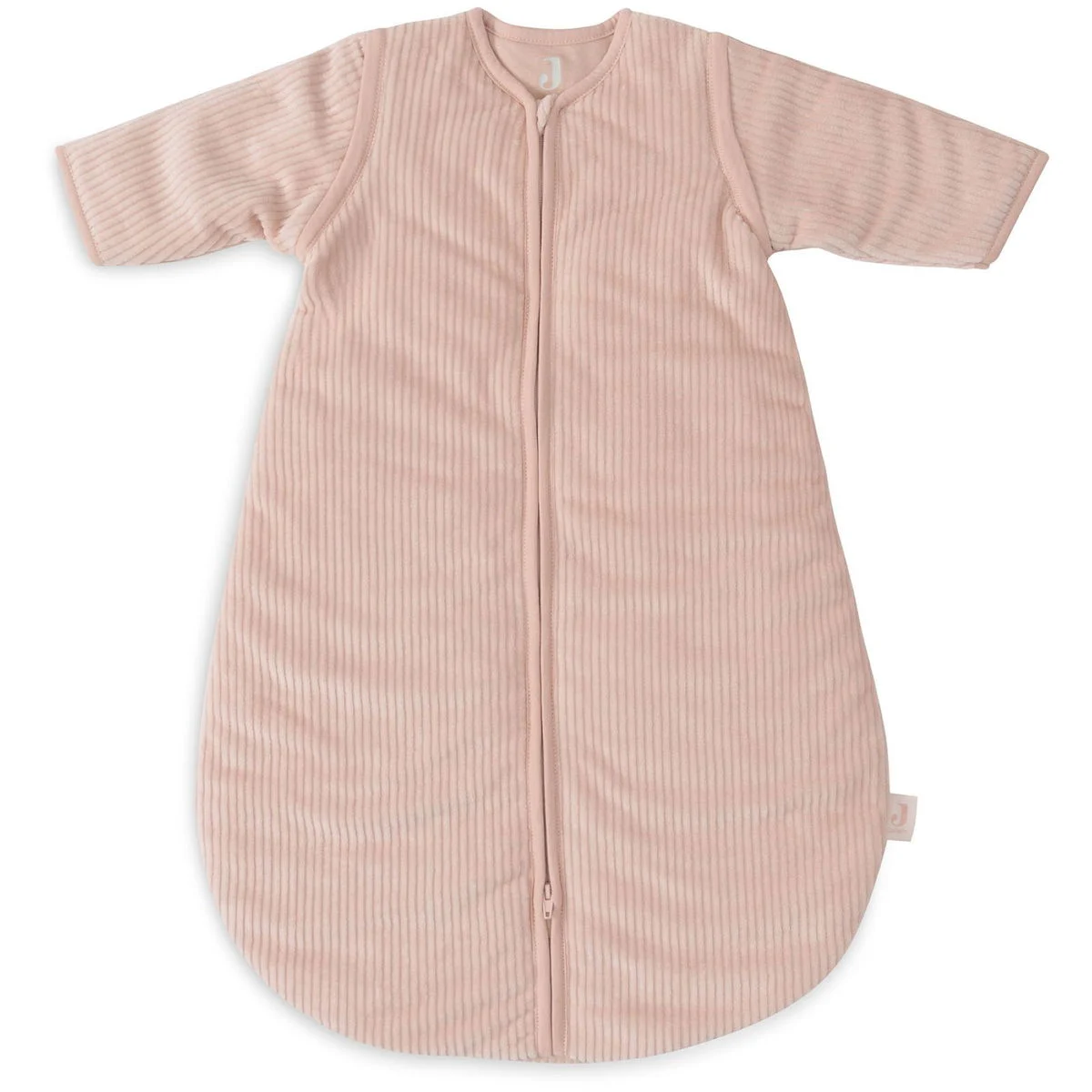 JolleinSchlafsack rund abnehmbare Ärmel rib wild rose 90 cm