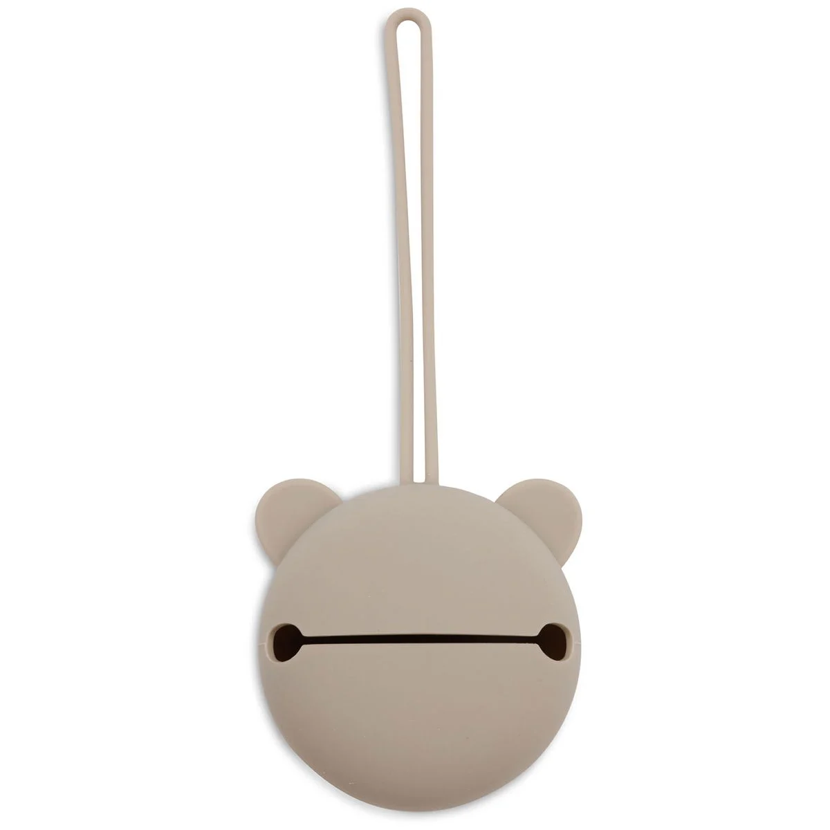 JolleinSilikon Schnullerhalter olive