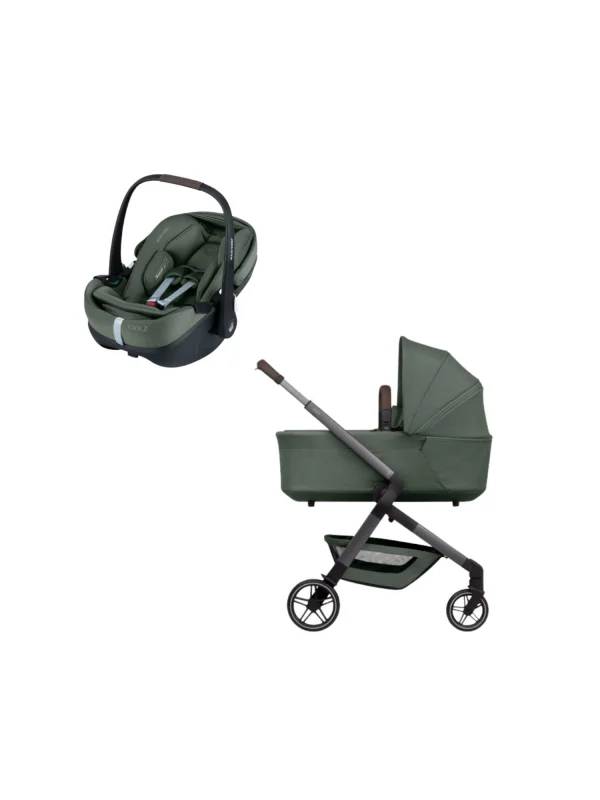 Joolz Hub 2 Kinderwagen 2-in-1 - Forest Green | Joolz X Maxi-Cosi Pebble 360 Pro 2 Autositz - Forest Green