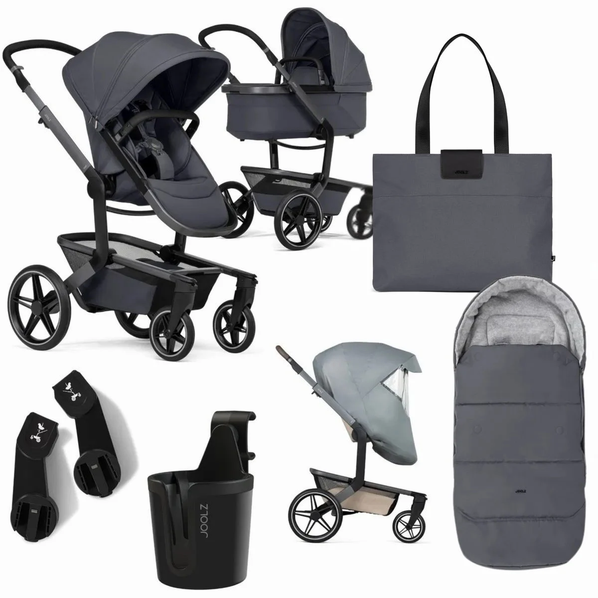 JoolzDay5 Essentials Set stone grey