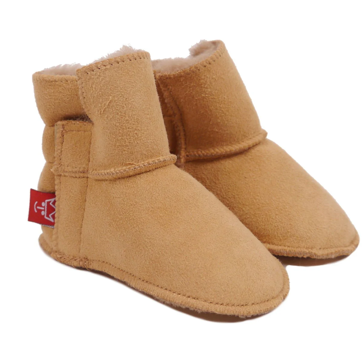 KaiserBabyboot mit Klett camel 22