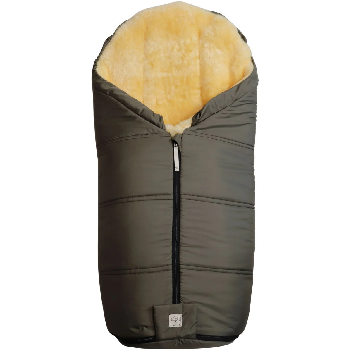 KaiserIGLU 2.0 Lammfell Fusssack khaki