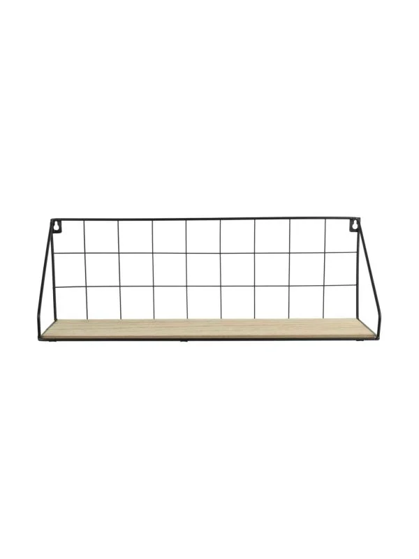 KidsDepot Jan Wandregal - Metall mit Holzbrett