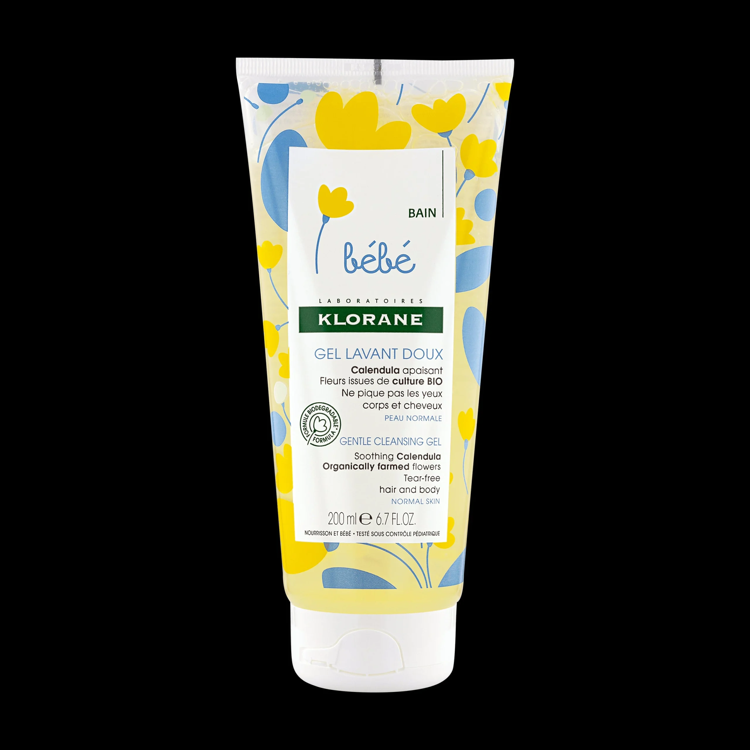 KLORANE Baby Sanftes Reinigungsgel 200 ml