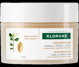 KLORANE Mascarilla Reparadora Manteca de Dátil - cabello seco. 150 Ml.