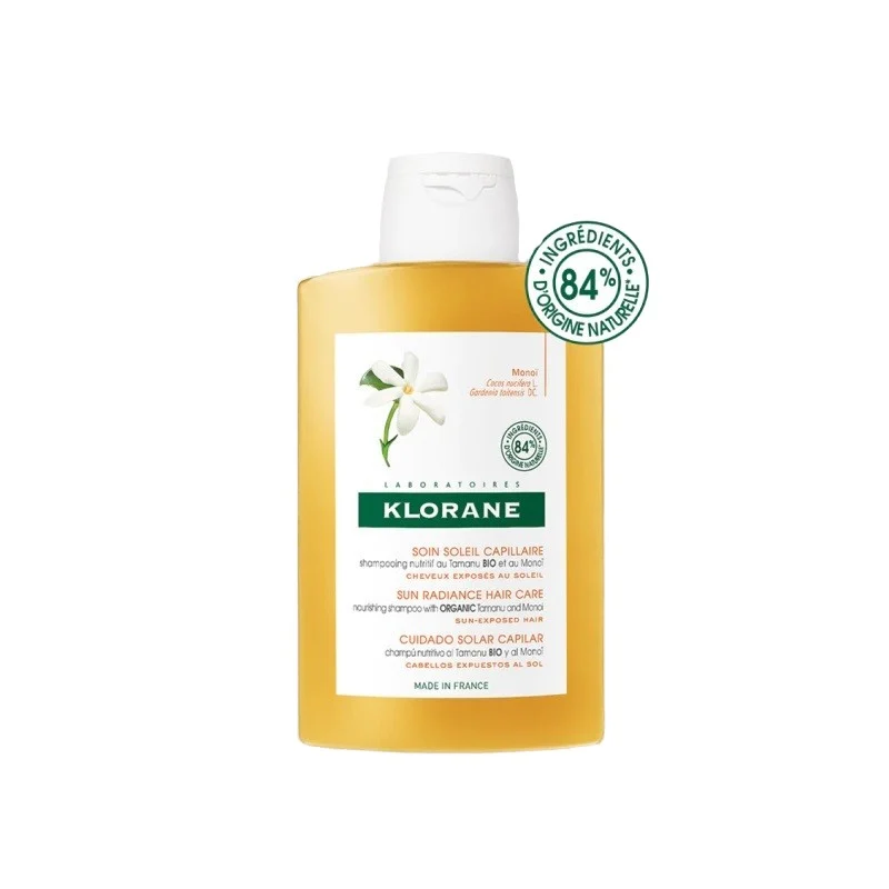 KLORANE Pflegendes Solarshampoo mit BIO-Tamanu und Monoï 200ml