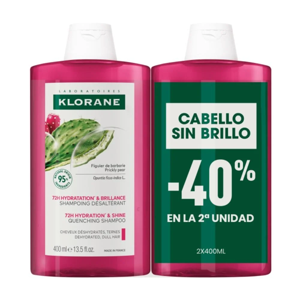 Klorane Shampoo Feige von Babaria Duplo 2x400 ml